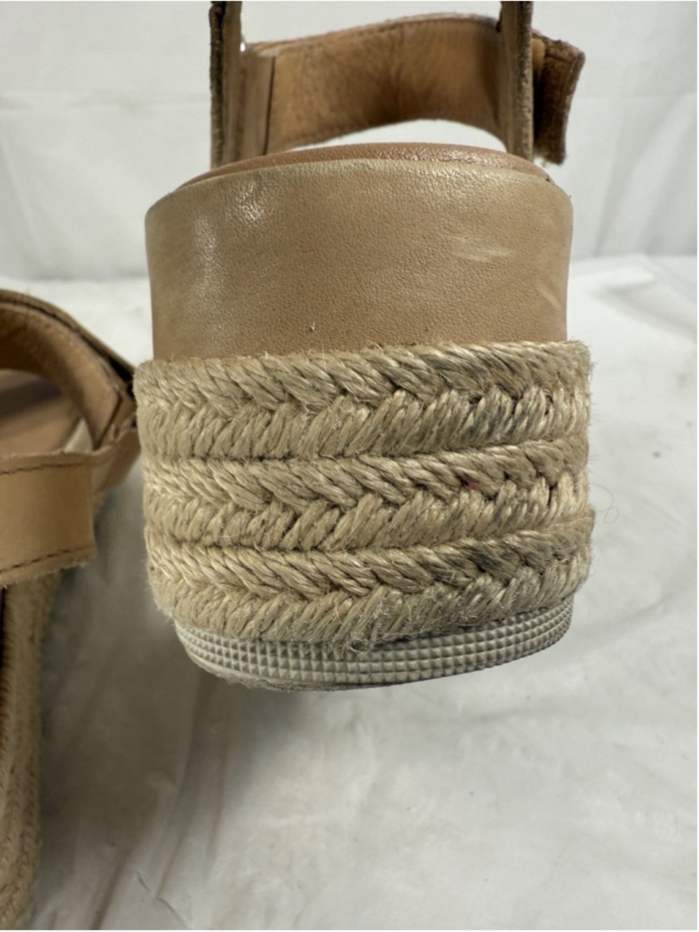 Sorel Cameron Wedge Cork Slingback Sandal Size 7 BEIGE - Picture 11 of 16